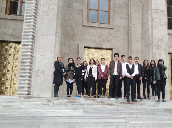 Büro Yönetimi Öğrencileri ile  Türkiye Büyük Millet Meclisi Gezisi