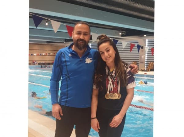 12. Sınıf öğrencimiz Seçil Açıkgöz Özel Bölge Yüzme Şampiyonasında  Avrupa Barajını geçti