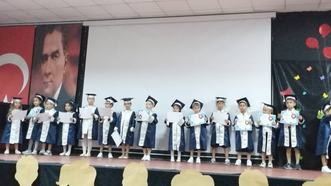 Okulumuzun uygulama anaokulu öğrencilerinin yıl sonu sergileri ve mezuniyet töreni